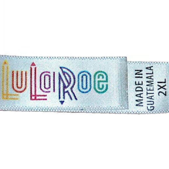 LulaRoe Tunic Top  2XL Oversize Shirt Blouse - Picture 5 of 7